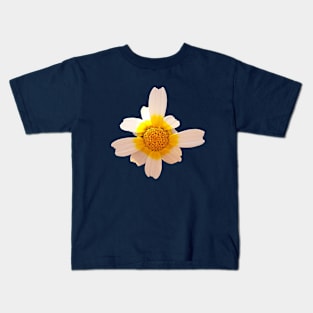 Crown Daisy Flower Closeup Kids T-Shirt